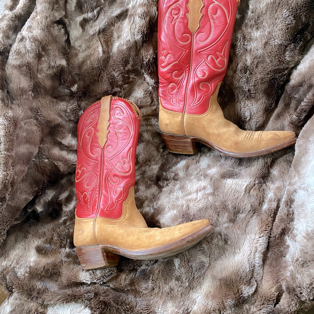 Stallion fine leather western boots